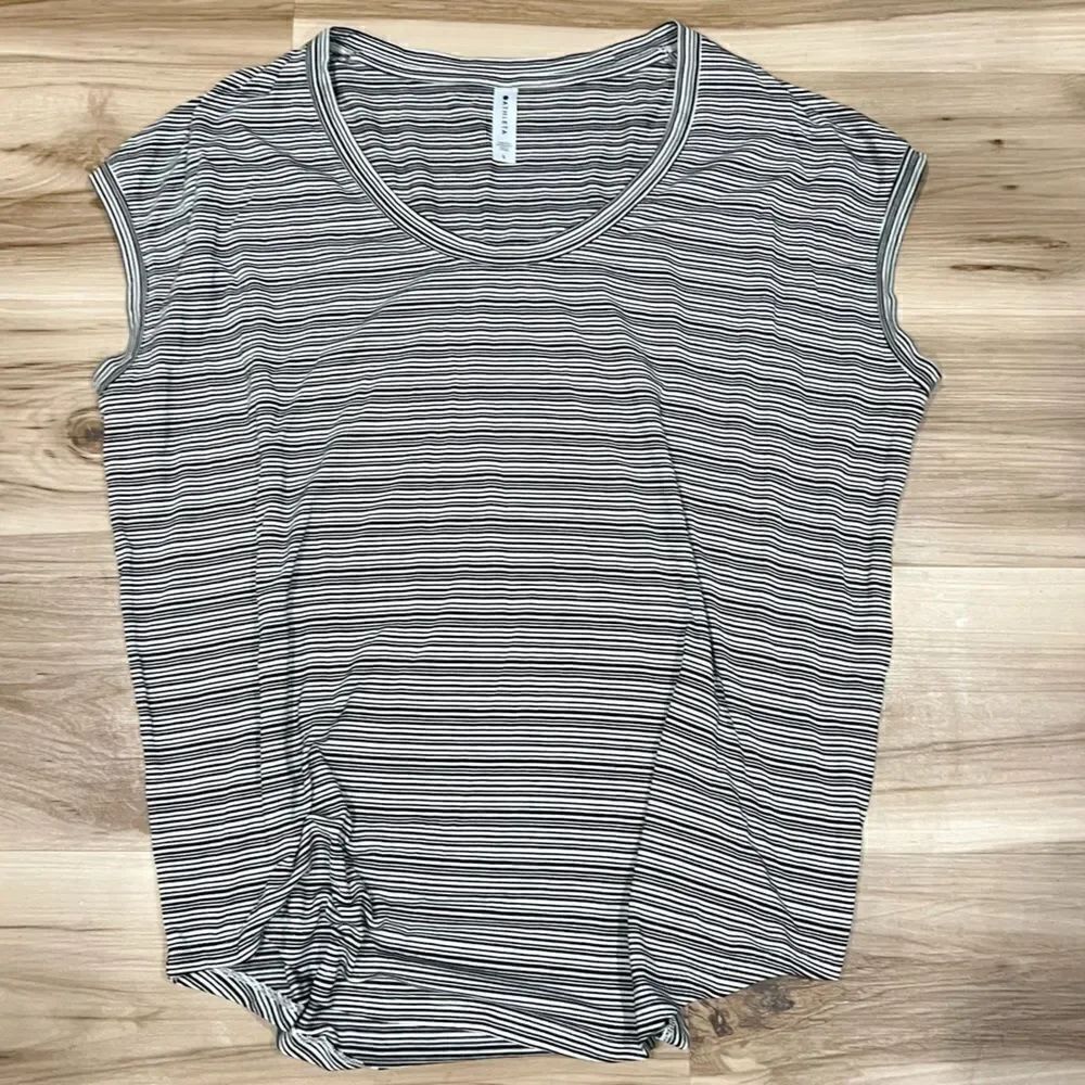 Athleta Loose Fit Sleeveless Striped Tank Top Women’s Large